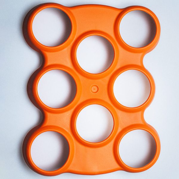 DanceTray 8 Holes Orange