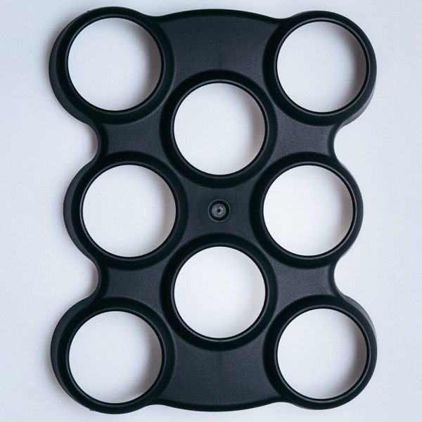 DanceTray 8 Holes Black