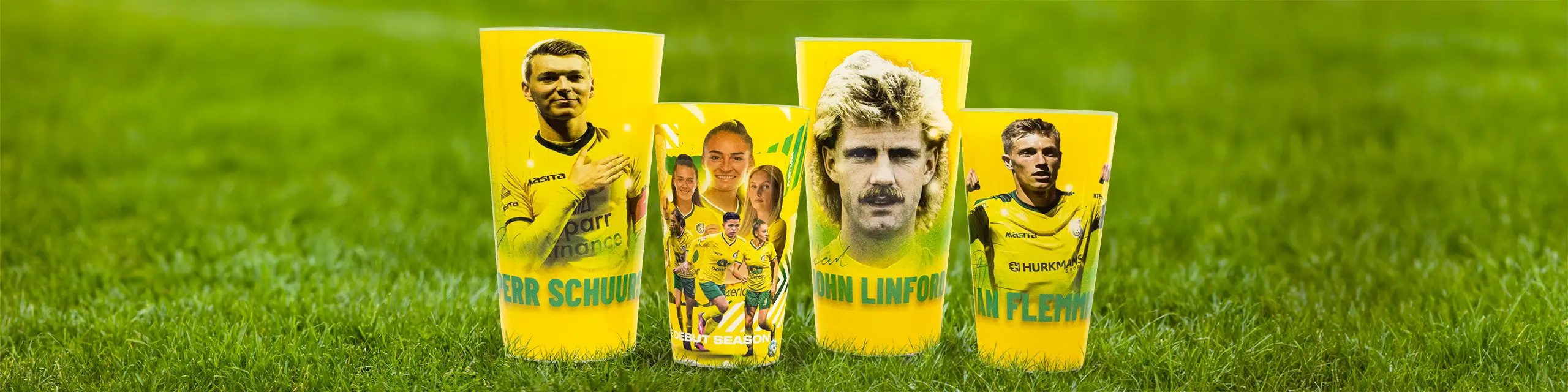 Fortuna Sittard herbruikbare bekers