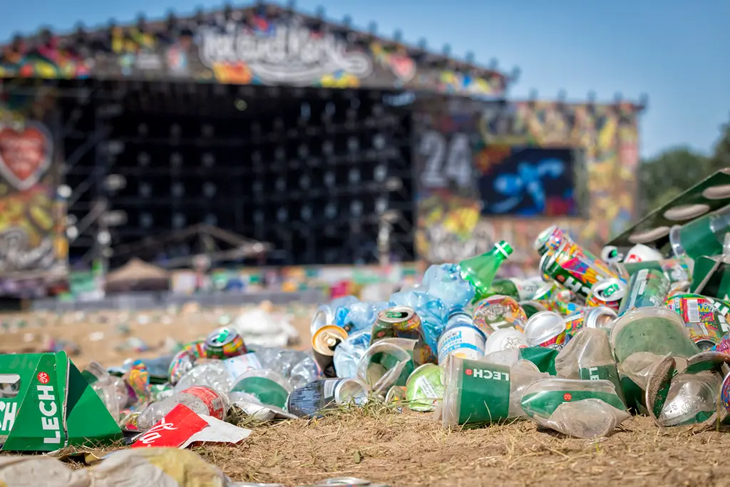 Festival zwerfafval