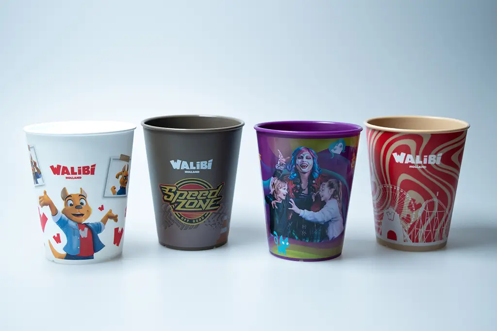 Walibi herbruikbare koffiebekers